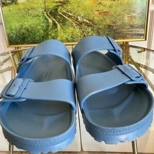 New! BIRKENSTOCK Arizona Essentials EVA  sky blue  SZ 43